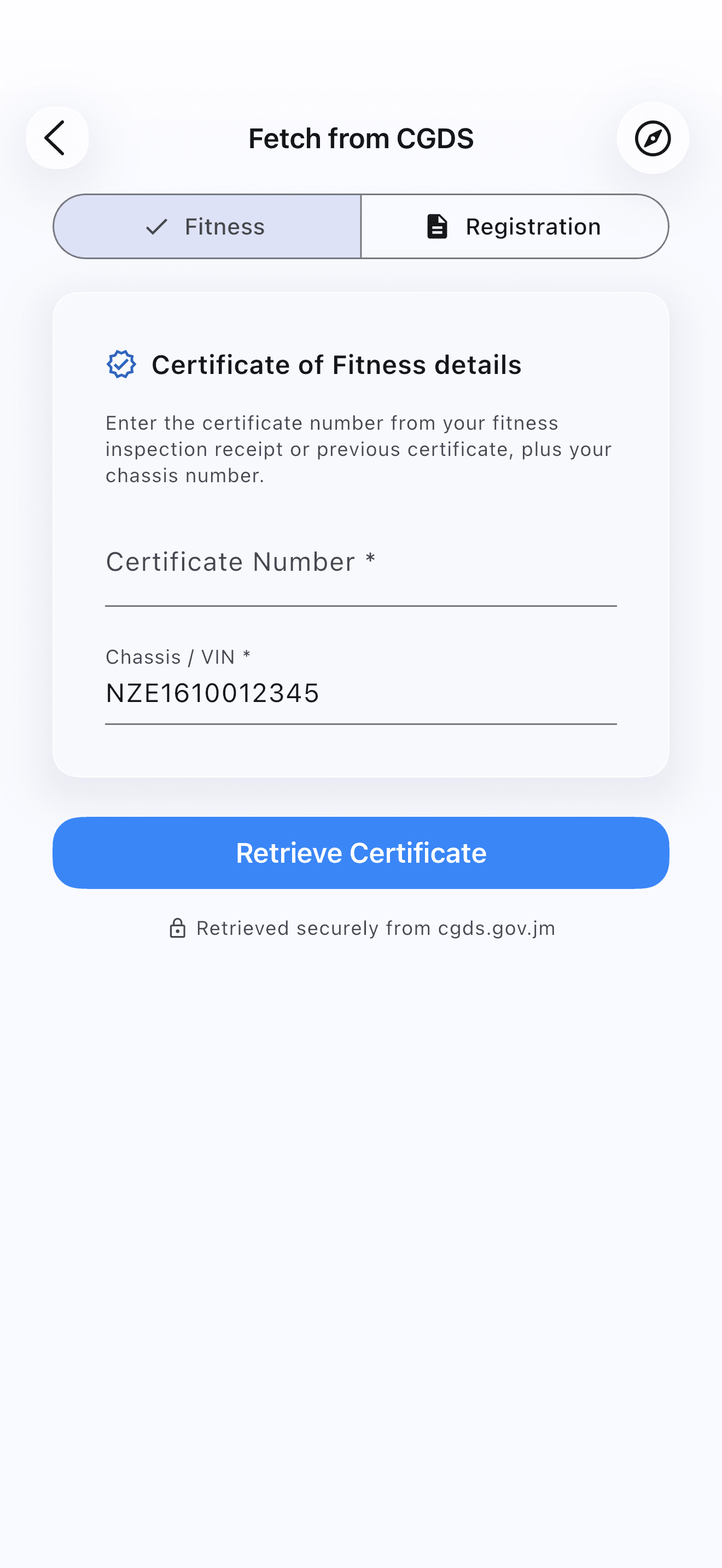 MotoDocs JA garage — vehicles with live document status